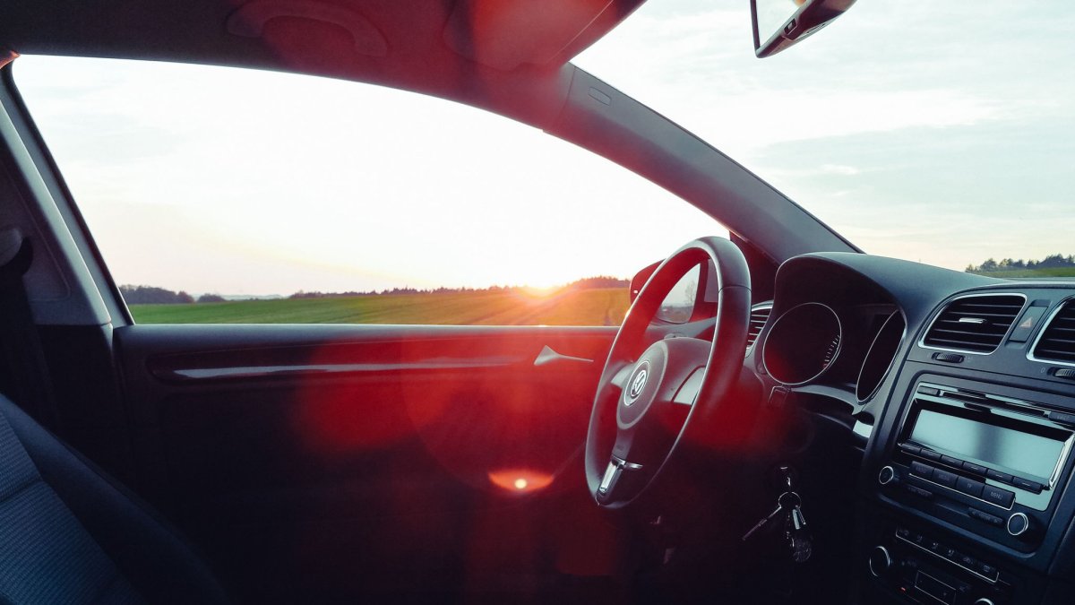 Машина вид изнутри