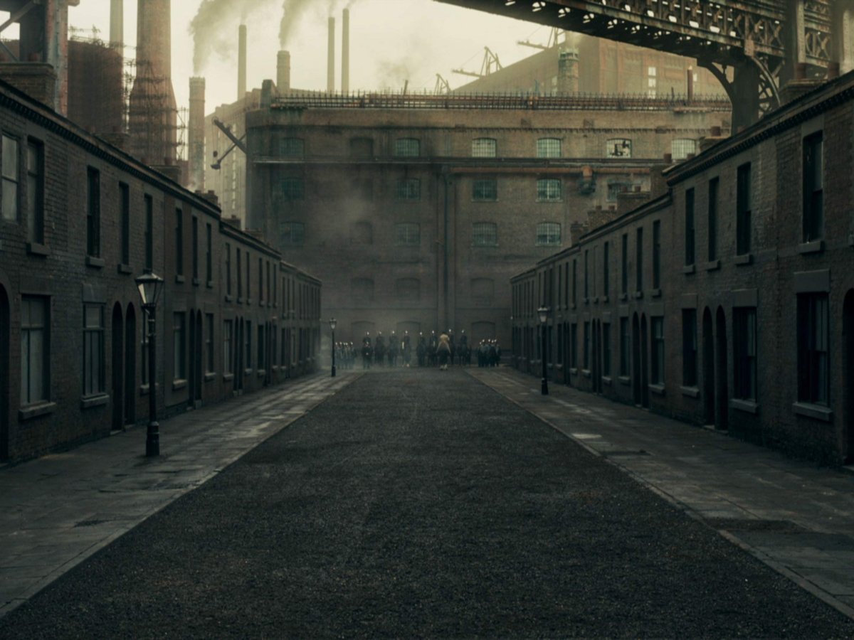 Острые козырьки Эстетика Бирмингем