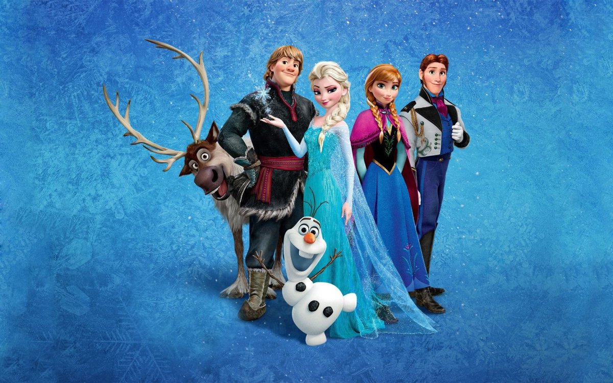 Эльза Анна и Олаф