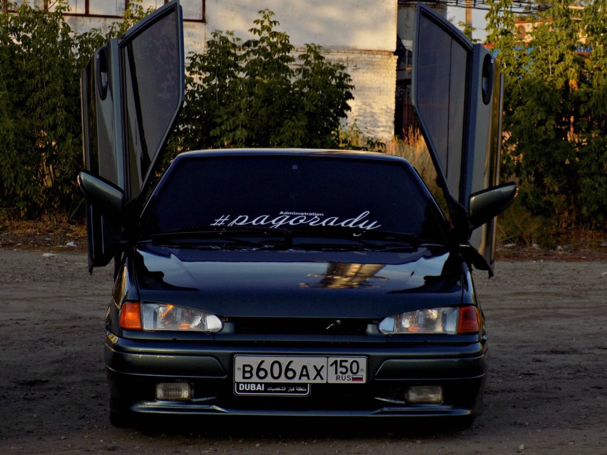 ВАЗ 2114 Пацанский черный