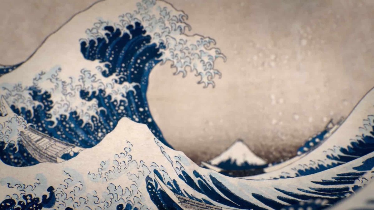 Кацусика Хокусай волна