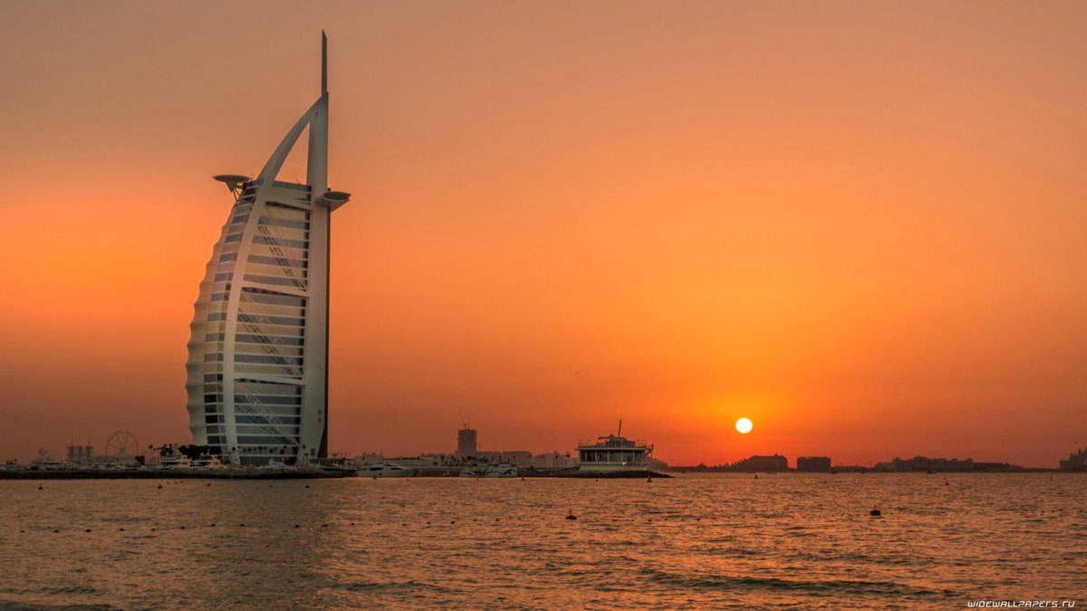 Бурдж Аль араб Дубай 1600*900