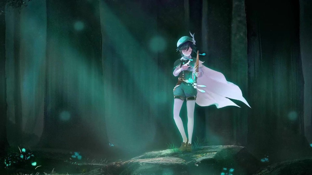 Обои с геншином