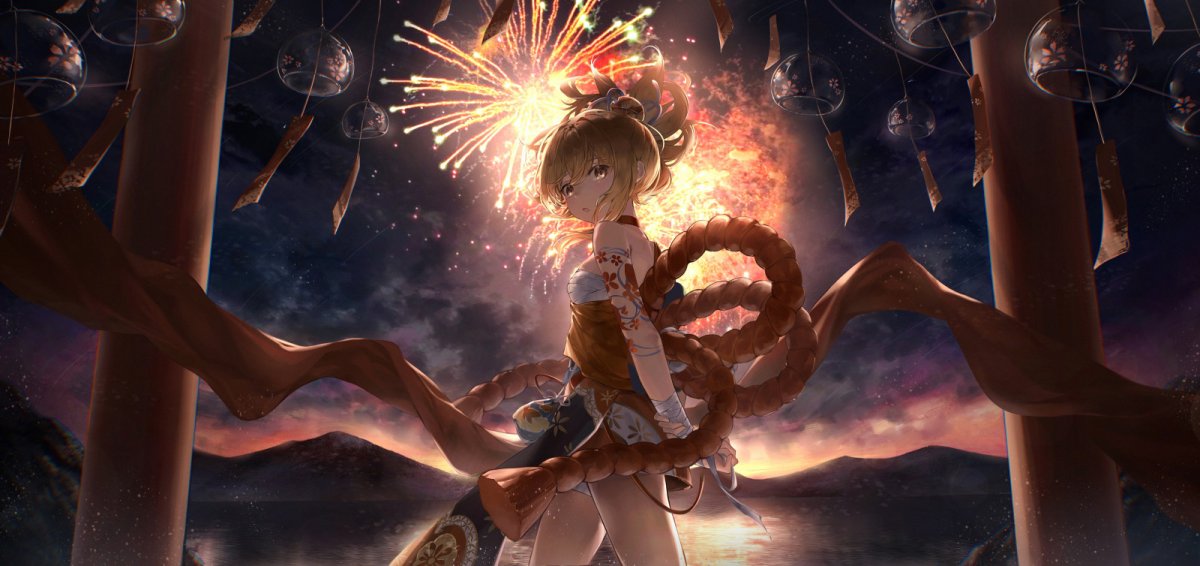 Аниме девушки красивые обои