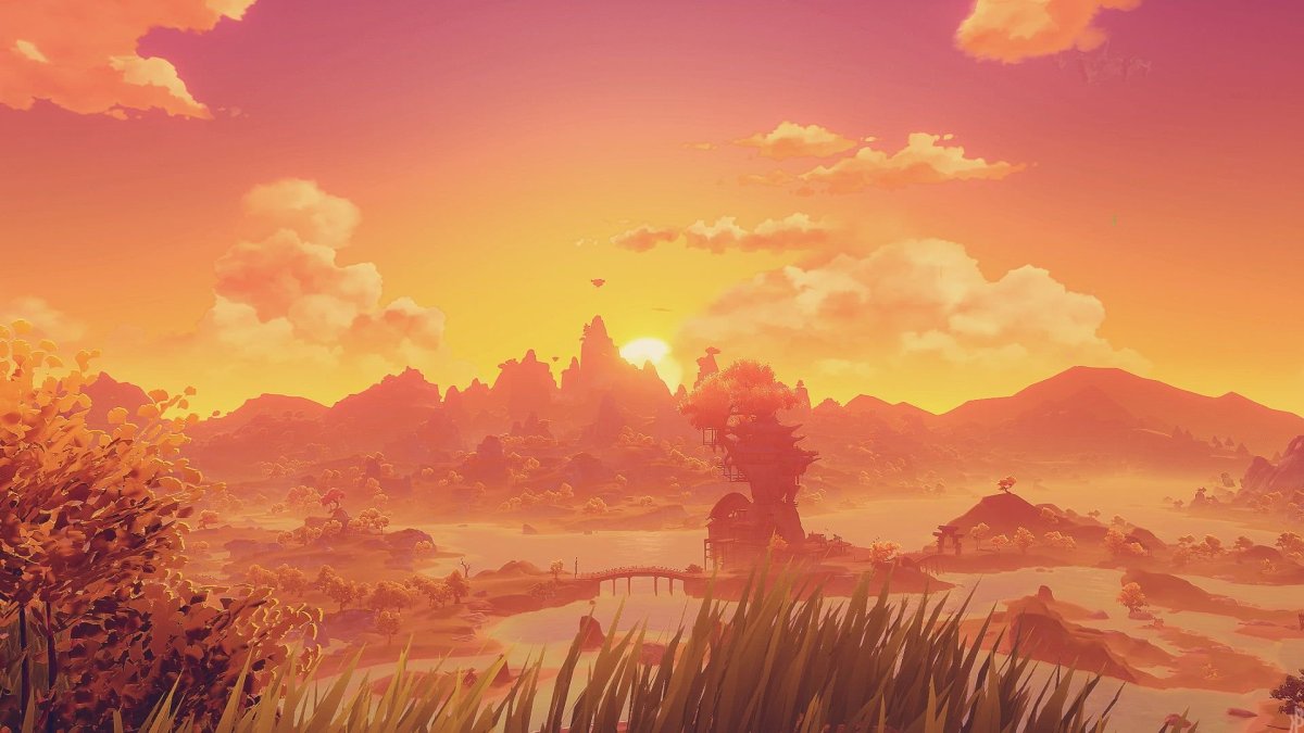 Геншин Импакт пейзажи