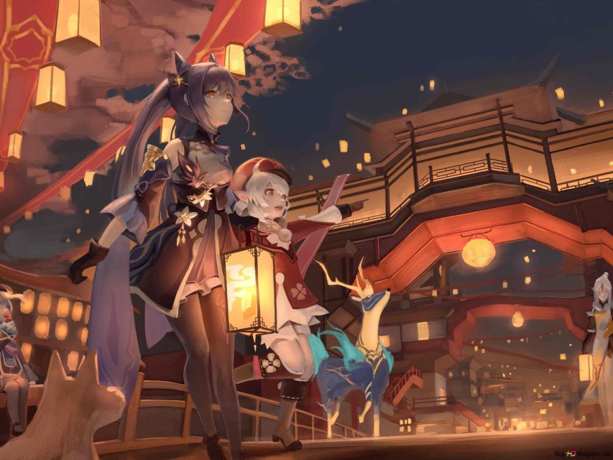 Фестиваль морских фонарей Геншин Импакт