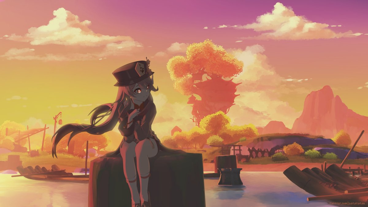 Ху Тао Геншин Эстетика