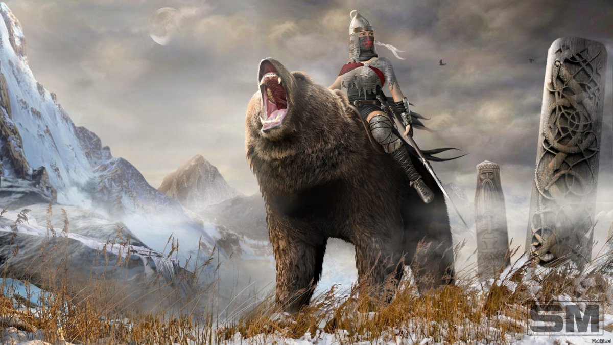 Медведь фэнтези