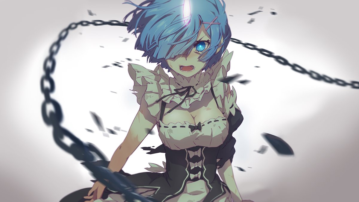 Re Zero рем демон