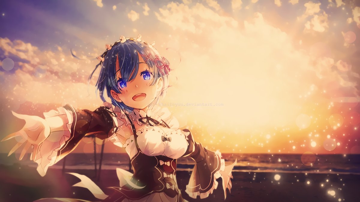 Рем Ре Зеро 1920х1080