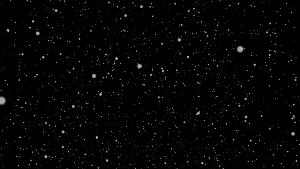 Снег на черном фоне для фотошопа