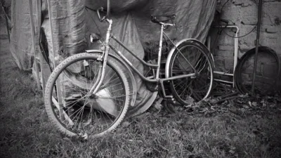 Старинный велосипед