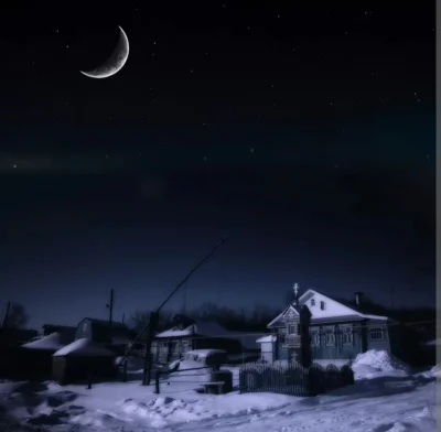 Зимняя ночь