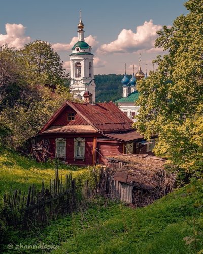 Церковь Варвары великомученицы Плес