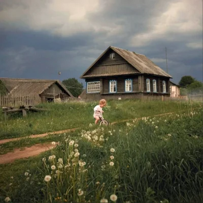 Лето в деревне