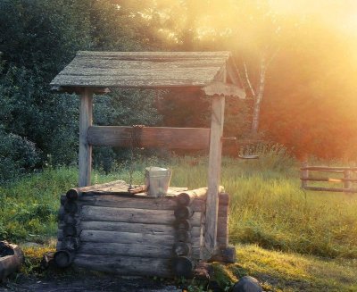 Колодец в древней Руси