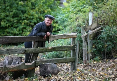 Забор в деревне