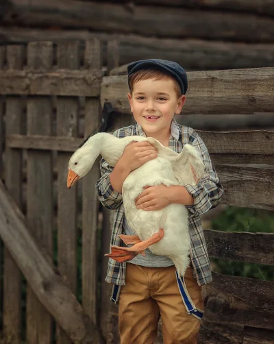 Деревенский мальчик