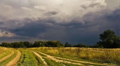 Дорога в деревне