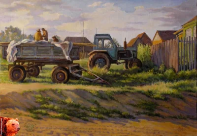 Аркадий пластов трактористки