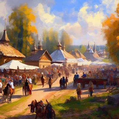 Деревенская ярмарка