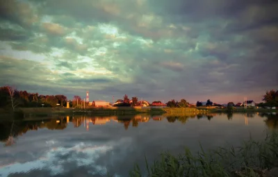 Пруды в деревне