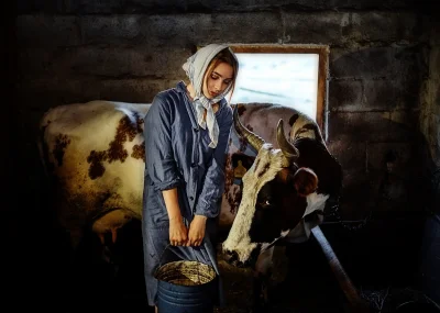 Деревенские будни