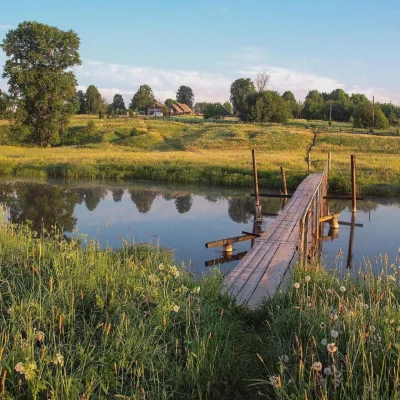 Деревня летом