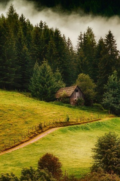 Деревенский пейзаж