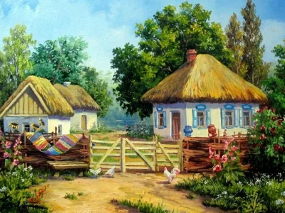 Деревня Казачья Хутор курень