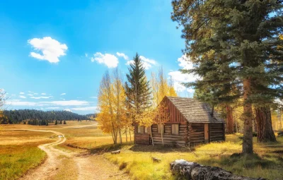 Изба деревня деревня тропа