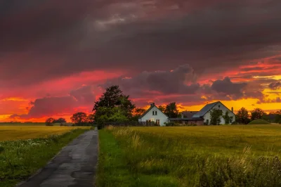 Деревенский пейзаж
