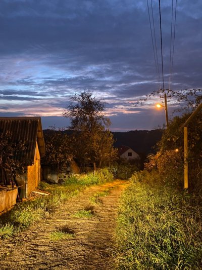 Вечер в деревне