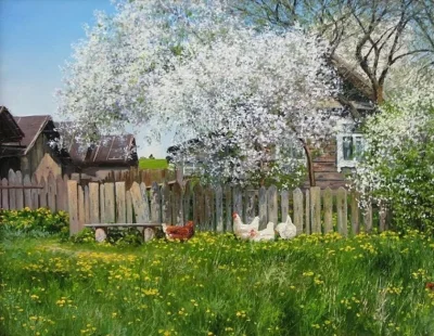 Художница Татьяна черных деревня