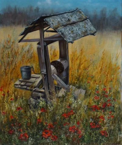 Деревенский колодец