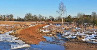 Весна в деревне