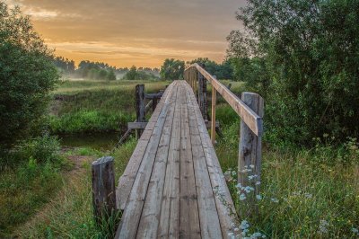 Деревня мостки Новгородская