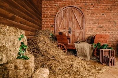 Сарай с сеновалом