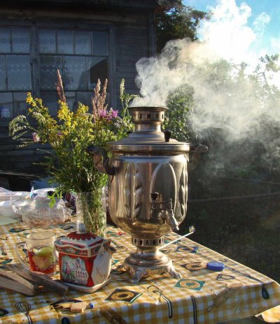 Дачное чаепитие Абрамцево