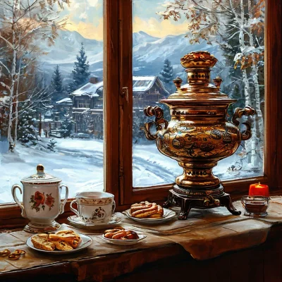 Деревенские самовары