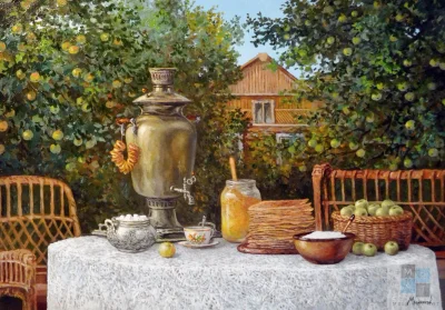 Владимир Жданов художник самовар