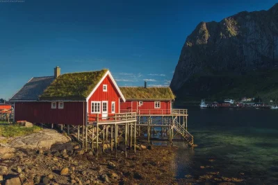 Деревня Рейне Лофотенские острова