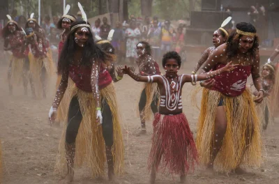 Корробори в Австралии