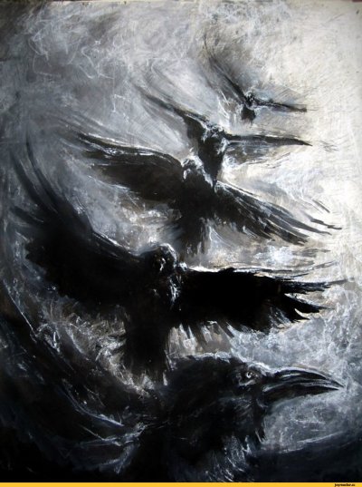 Мистический ворон