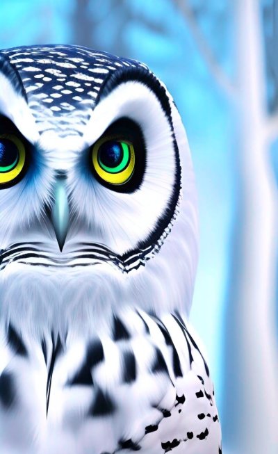 Заставка на телефон Сова