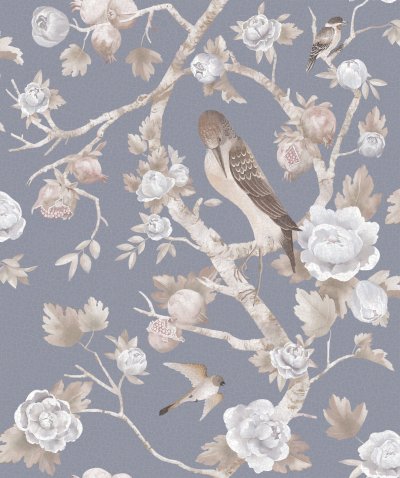Обои с птицами флизелин