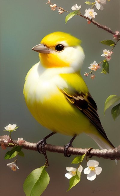 American Goldfinch птица