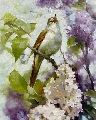 Соловей в живописи