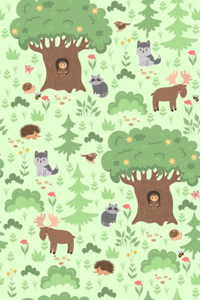 Forest pattern