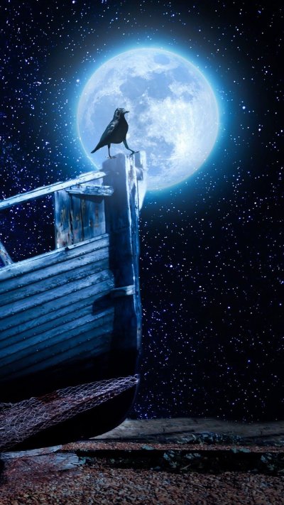 Ворон и Луна